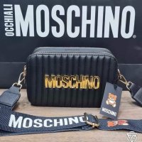 Черна чанта Moschino  код SG-G123, снимка 1 - Чанти - 40729004