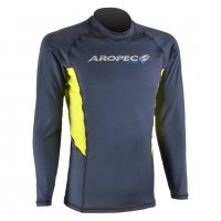 Мъжка блуза ликра с ултравиолетова защита Aropec SS-5K90M, снимка 1 - Тениски - 39121694