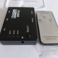 HDMI switch превключвател с дистанционно - 3 входа, снимка 3 - Друга електроника - 40499692