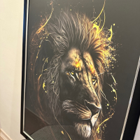 Постер, плакат, картина на “Златен лъв”, снимка 1 - Картини - 44828510
