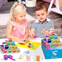 Нов Детски Забавен Комплект Слуз Еднорог 24 Цветни Изненади Подарък, снимка 3 - Други - 42547487
