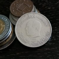 Mонета - Тунис - 1 динар | 1976г., снимка 2 - Нумизматика и бонистика - 33882202