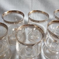 Ретро винени стъклени чаши-Thomas , снимка 3 - Други ценни предмети - 33820350
