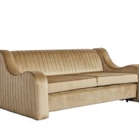 Разтегателен диван, Cappuccino, Бежов, снимка 2 - Дивани и мека мебел - 40119833