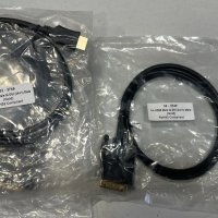 HDMI към DVI 1.0m кабел (HDMI to DVI 24+1 cable), снимка 1 - Кабели и адаптери - 42072696