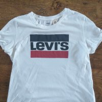 Levi's The Perfect Logo T-Shirt - страхотна дамска тениска , снимка 6 - Тениски - 41621876