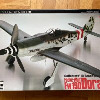 Сглобяем модел на самолет Focke-Wulf Fw190 Dora-9 на Hasegawa 1:32, снимка 1 - Колекции - 41492424