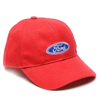 Автомобилна червена шапка - Форд (Ford), снимка 1 - Шапки - 41060764