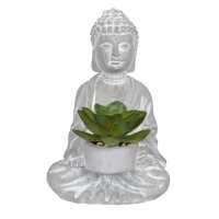 Декоративна саксия Буда, 11x5x16см, снимка 1 - Изкуствени цветя - 41502239