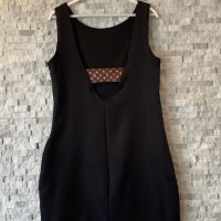 Черна рокля Louis Vuitton  код IM-45RE, снимка 3 - Рокли - 41498359