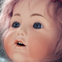 Антична бебешка кукла Хилда, произведена от Nippon преди 1921 г 45 см., снимка 4 - Колекции - 42213856