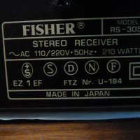 Ресийвър Fisher RS-3050, снимка 6 - Ресийвъри, усилватели, смесителни пултове - 39815873