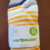 нови чорапи Vertbaudet, 27-30ти номер, снимка 1 - Чорапи - 39694331