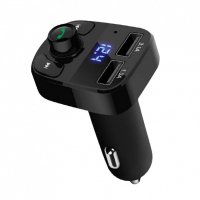 FM Трансмитер Earldom ET-M29, Bluetooth, USB, 3.1A, Черен, снимка 4 - Други - 35799298