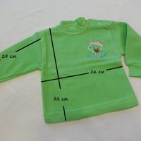 Разпродажба Нова бебешка блузка, снимка 5 - Бебешки блузки - 39936408
