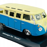 Метални колички: Volkswagen Van Samba, снимка 1 - Колекции - 44840578