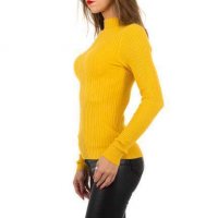 ДАМСКИ ПУЛОВЕР, снимка 2 - Блузи с дълъг ръкав и пуловери - 30075632