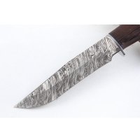  Ловен нож  Ст 65х13 - тип дамаска стомана " Охотник", снимка 4 - Ножове - 40769892