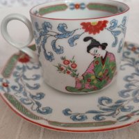 Намаление! Японски порцеланов сет за чай., снимка 2 - Чаши - 41552455