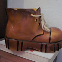 Стара керамична обувка от Германия, снимка 1 - Антикварни и старинни предмети - 35846812