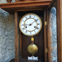 Немски стенен часовник - Junghans - Антика - 1920г., снимка 6 - Антикварни и старинни предмети - 35815629