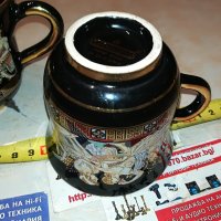 terracotto-hand made 24k gold чаши за кафе-2БР M0306232047, снимка 10 - Колекции - 40939309