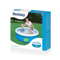 Детски ( бебешки) басейн кръгъл надуваем 1.52м x 38см BESTWAY 57241, снимка 3 - Басейни и аксесоари - 39614543