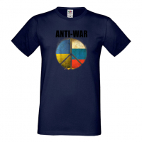 Мъжка тениска ANTI WAR,спрете войната, подкрепям Укркайна, снимка 7 - Тениски - 36115193