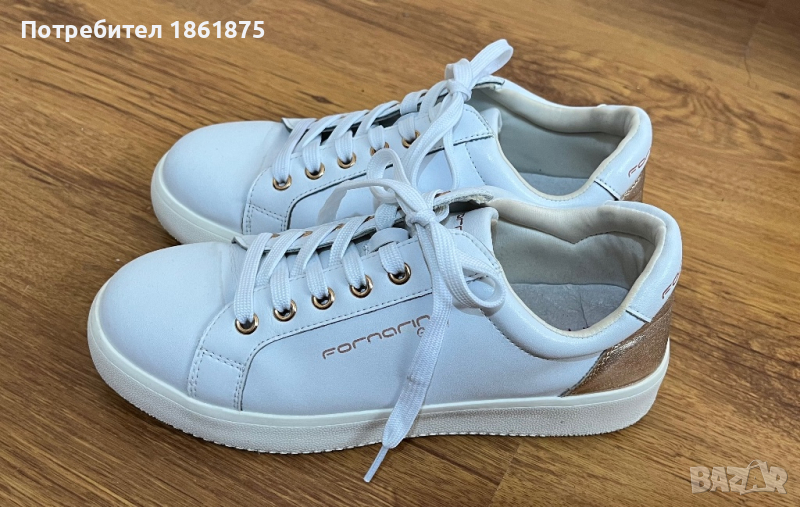 Дамски кецове FORNARINA естествена кожа, снимка 1