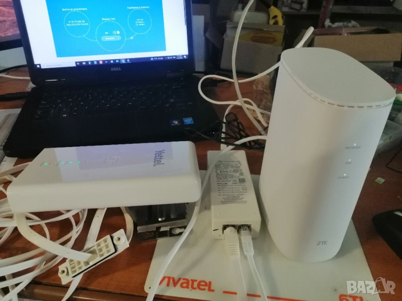 Комплект рутери за 5G интернет ZTE MC7010 5G и ZTE MF269, снимка 1