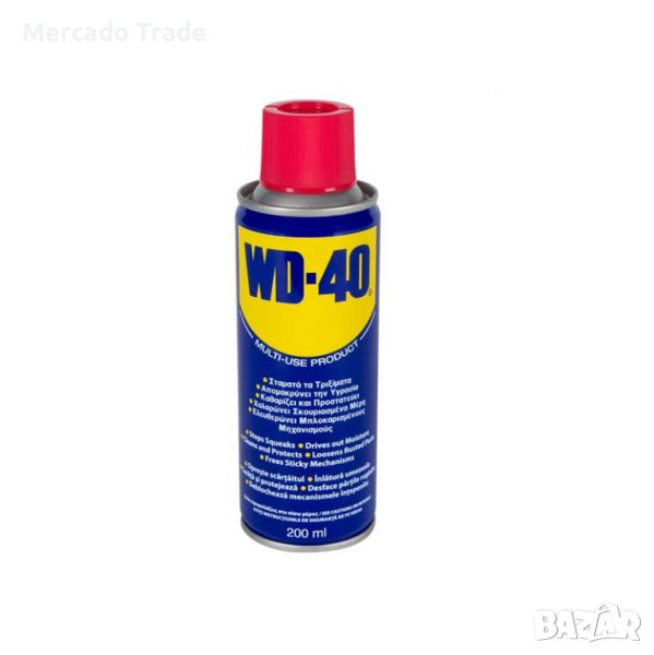 Спрей против ръжда Mercado Trade, Универсално смазочно масло, WD-40, 200мл., снимка 1