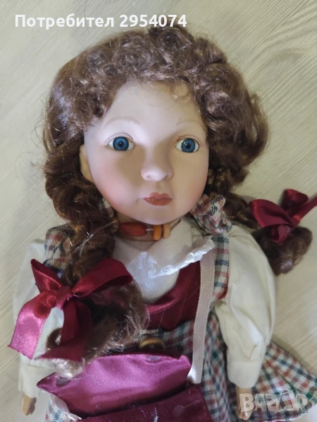 порцеланова кукла 30лв, снимка 1