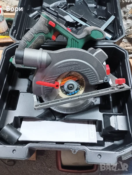 Parkside акумулаторен циркуляр., снимка 1
