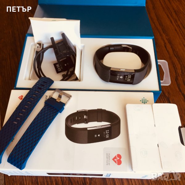 фитнес гривна Fitbit Charge 2, снимка 1