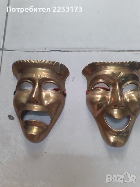 Декорация маски,,театър,,за стена, снимка 1