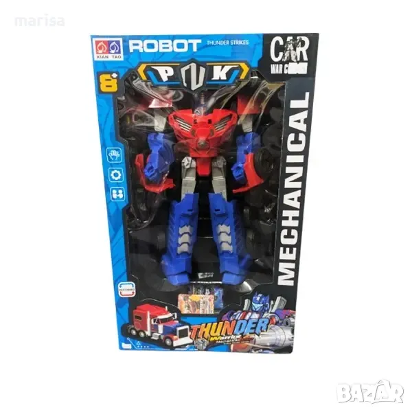 Трансформер робот Оптимус Прайм, в кутия-7368, снимка 1