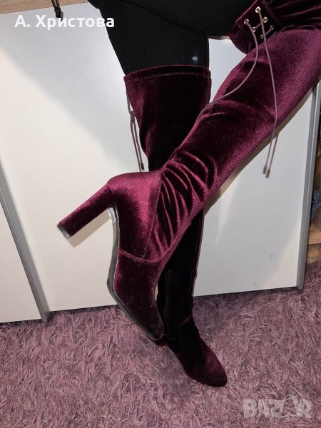 Ботуши над коляно - чизми, снимка 1