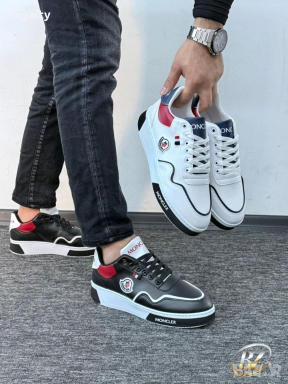 Moncler Мъжки Маратонки Два Цвята , снимка 1
