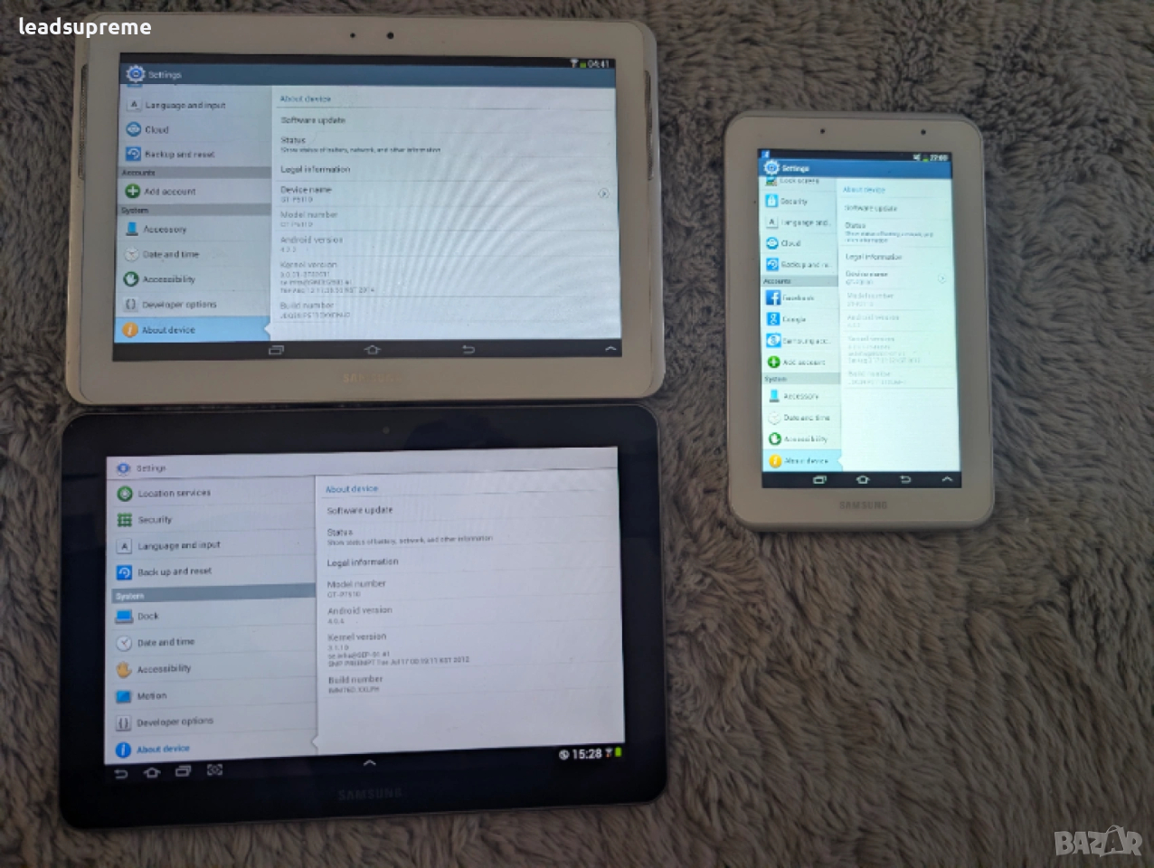 Samusng Таблет - 3бр подходящи за деца, снимка 1