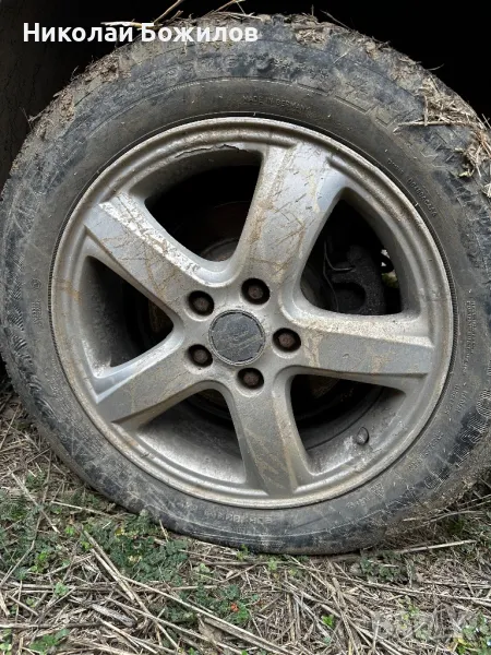 Продавам алуминиеви джанти за Saab 9-5 16 цола , снимка 1
