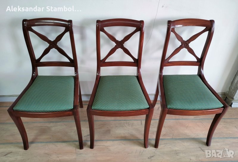 Три стола от масив, снимка 1