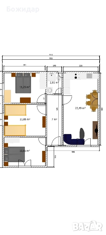 Нова сглобяема дървена къща , снимка 1