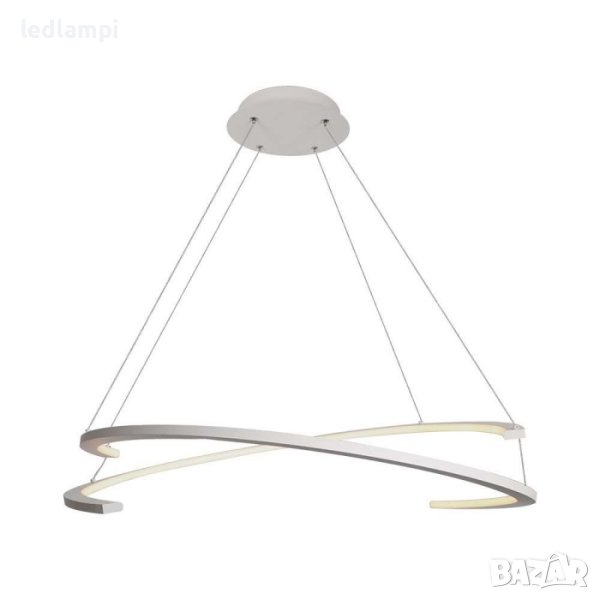 LED Полилей 48W Бял Димиране Топло Бяла Светлина, снимка 1