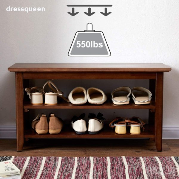 4062 Етажерка за обувки+пейка, снимка 1