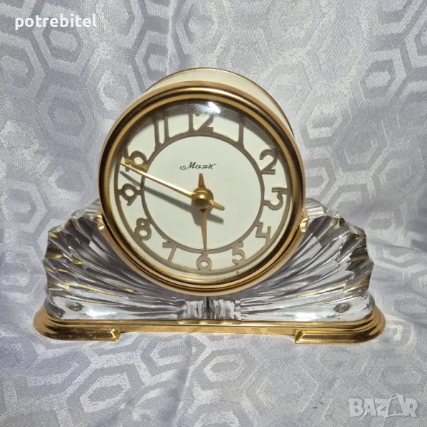 Настолен руски часовник Маяк, снимка 1