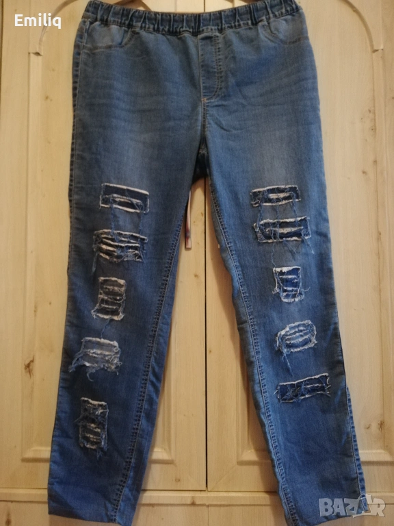 Дамски Дънки Голям Размер ХХЛ, снимка 1