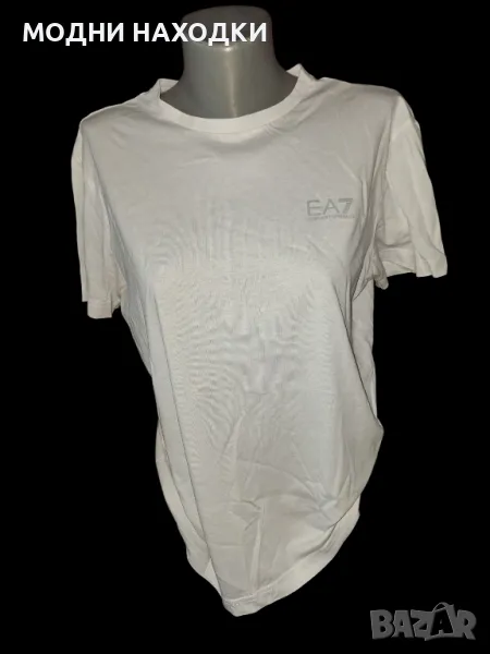EA7 Armani Оригинална Бяла Тениска, снимка 1