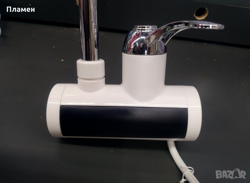 Кухненска смесителна батерия водонагревател за студена и топла вода горен и долен монтаж, снимка 1