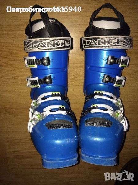 Продавам ски обувки LANGE RACE SC 70 №24-24.5=37-38 FIS NORM 165лв, снимка 1