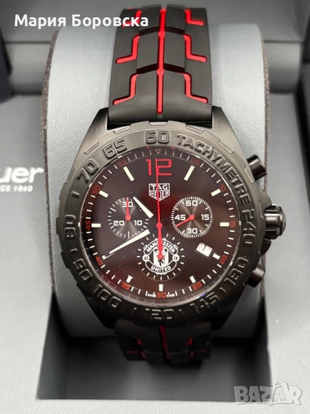 Нов мъжки часовник Tag Heuer Manchester United, снимка 1